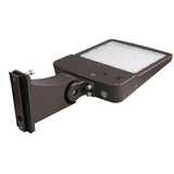 300W LED Parking Lot Shoebox Light-42,000 Lumens-5700K-With Bracket Mount-5 Years Warranty