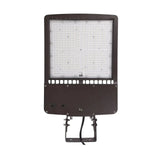 300W 480V LED Parking Lot Shoebox Light-42,000 Lumens-5000K-With Bracket Mount-5 Years Warranty