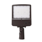 300W 480V LED Parking Lot Shoebox Light-42,000 Lumens-5000K-With Bracket Mount-5 Years Warranty