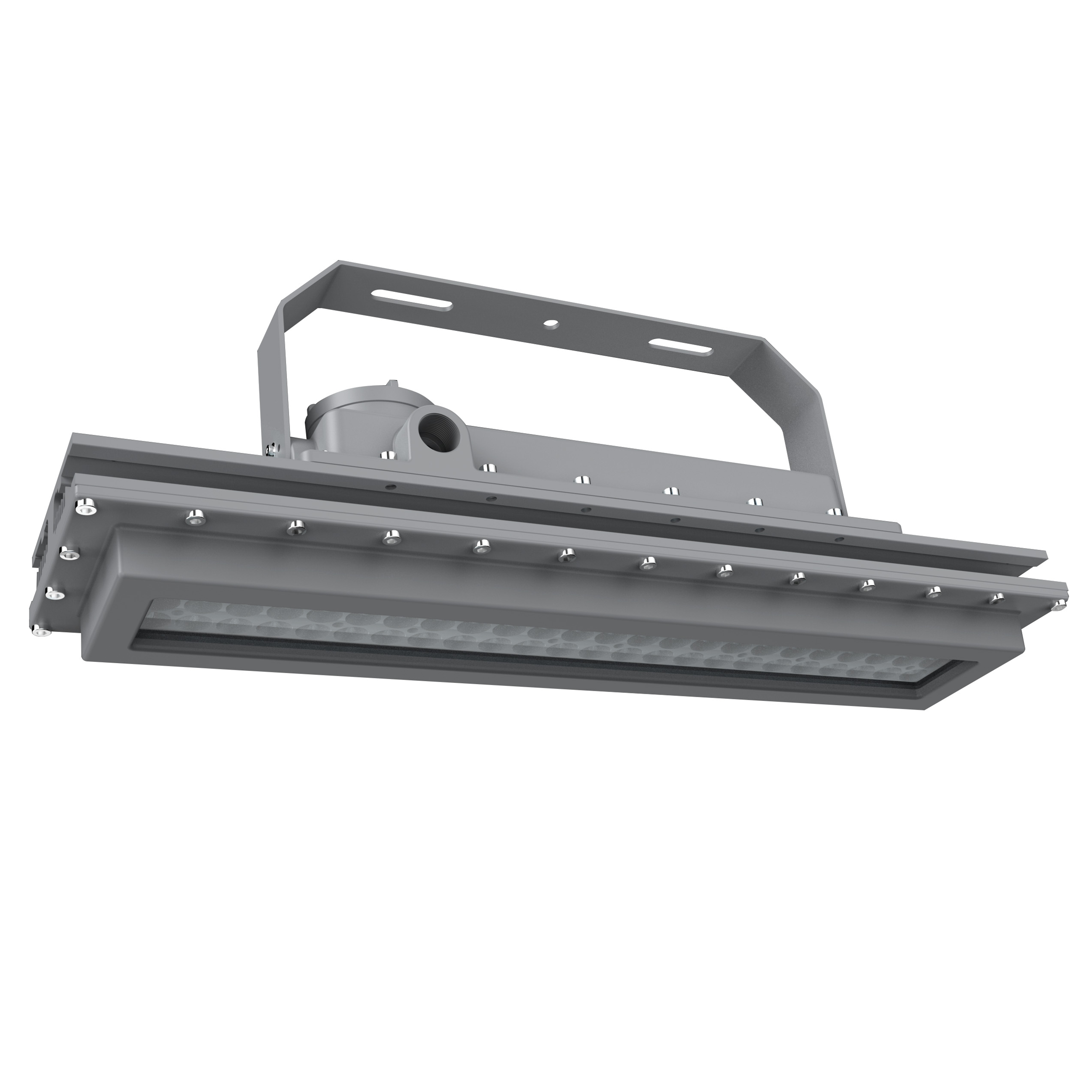 60 Watt 2FT LED Explosion Proof Linear Light.Non Dimmable. 5000K.7800LM. AC 100-277V. IP67. Hazardous Location Lighting Fixtures