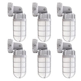 21W Vapor Tight LED Jelly Jar Light 2562 Lumens Ceiling Mount 5000K-UL cUL Certified - LEDLIGHTING WHOLESALE