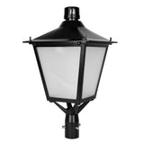 LED Decorative Post Top Light-30/50/60W Wattage Selectable-3000K/4000K/5000K CCT Adjustable-AC 100-277V