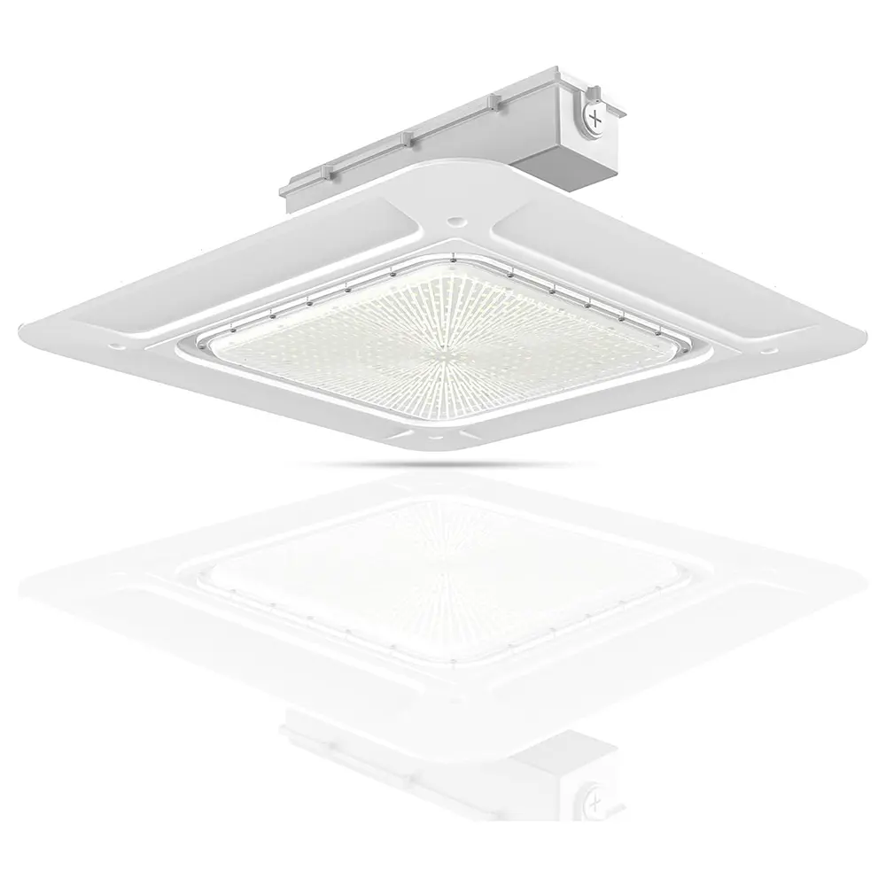 180W LED Canopy Light-AC 120~277V-CCT 5700K-0~10V Dimming- Lumen Output 25,200 Lumens-UL & DLC 5.1 Listed