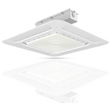 180W LED Canopy Light-AC 120~277V-CCT 5700K-0~10V Dimming- Lumen Output 25,200 Lumens-UL & DLC 5.1 Listed