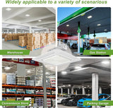 240W LED Canopy Light-AC 120~277V-CCT 5700K-0~10V Dimming - Lumen Output 33,600 Lumens-UL & DLC 5.1 Listed