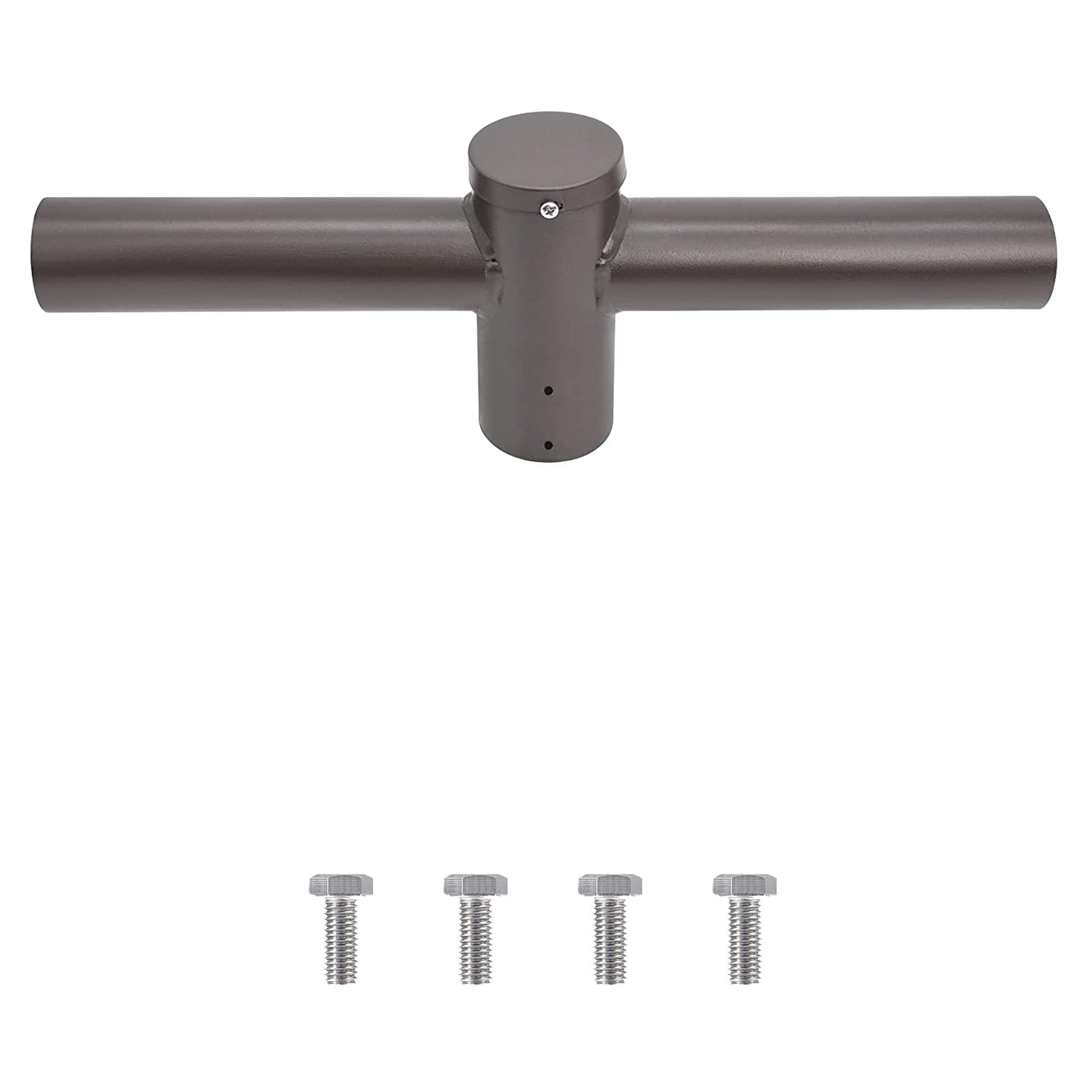 Tenon Adapter. Pole Tenon Spoke Twin Bracket 180 Degree Arms. LED Street Light. Shoebox Parking Light. Parking Lot Pole Bracket
