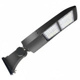 4 Pack -25ft Square Steel Light Poles-(8) 300W LED Parking Lot Lights Included-Parking Lot Light Post Includes Hardware Kit and Delivery included