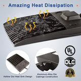 300W LED Parking Lot Light-High Voltage Area Light-AC 277~480V-42,000 Lumens-CCT 5000K-1000W MH Equivalent-UL+DLC 5.1