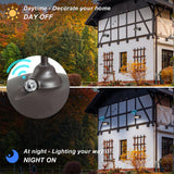 28W Gooseneck Barn Light-CCT Adjustable-CCT 2700K/3000K/4000K/5000K/5700K-Dusk To Dawn Photocell