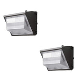 TANLITE 120W/100W/80W/60W 4 Watts Selectable LED Wall Pack Light- CCT 3000K/4000K/5000K-AC 120~277V- For Outdoor Building Lighting-ETL+DLC Listed