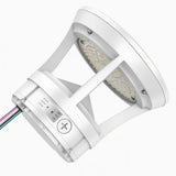 42in White LED Bollard Light - 3,000 Lumens - 3 Watts Selectable - 3 CCT Selectable - 120-277V - 100W Equal