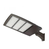 LED Parking Lot Light-450/400/380W Selectable -Shoebox Area Light-10KV Surge Protector-CCT 5000K-AC 100~277V-DLC & UL Listed