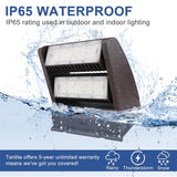 80W Rotatable Wall Pack Light-10,400 Lumens-175W Metal Halide Equivalent-5000K