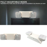 LED Emergency Light with Battery Backup. Adjustable Light Heads. Emergency Exit Lights for Home Power Failure. High Light Output for Commercial Hallways. Stairways. Fire Resistant - LEDLIGHTING WHOLESALE