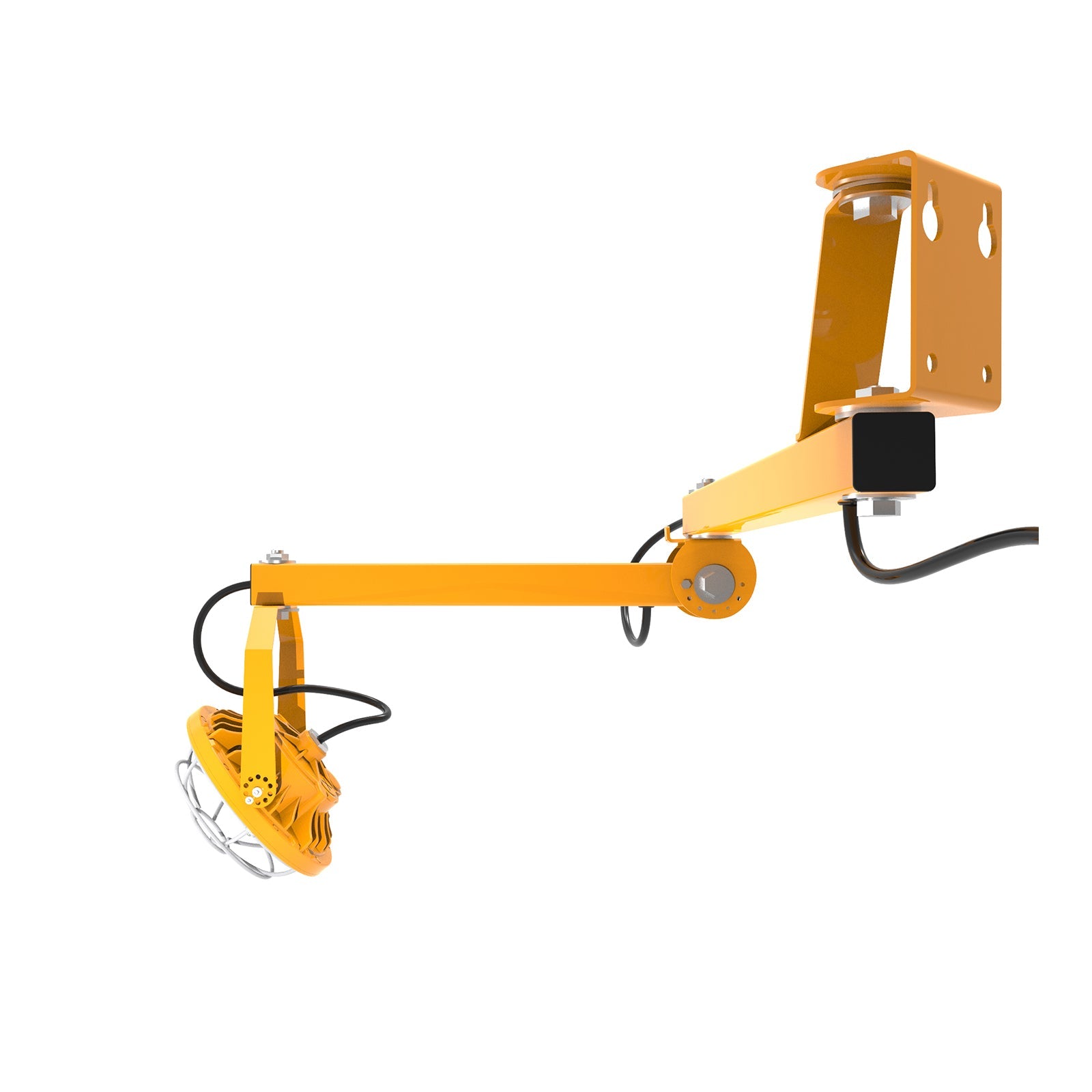 30W Led Loading Dock Light With Folding Arm-4200 Lumens-360° Rotatable Lamp Head-For Docks.Warehouses