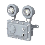 10W Explosion Proof Emergency Light C1D1/C1D2 | Dual Adjustable Heads | 180-Min Backup | 120-277V | UL844 & UL924