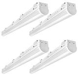 4 Pack-4ft Linkable LED Linear Strip Light-40W 5200LM-3500K/4000K/5000K Selectable DLC UL Certified 5 Years Waranty - LEDLIGHTING WHOLESALE