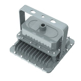 100W LED Explosion Proof Flood Light for Hazardous Locations-Class I Division 1-13,500 Lumens-CCT 5000K-Dimmable