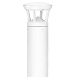 42in White LED Bollard Light - 3,000 Lumens - 3 Watts Selectable - 3 CCT Selectable - 120-277V - 100W Equal