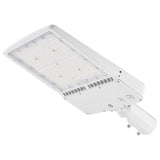 300W White Housing LED Parking Lot Light-1000W MH Equiv-42,000 Lumens-5000K Daylight-100-277V AC-UL& DLC Listed