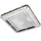 LED Parking Garage Canopy Light-Selectable Wattage and CCT-Up to 13,000 Lumens-60W / 80W / 100W-3000K/4000K/5000K