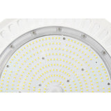 150W LED UFO High bay-White Housing-CCT 5000K- LED Warehouse Lighting-160LM/W-DLC 5 Years warranty