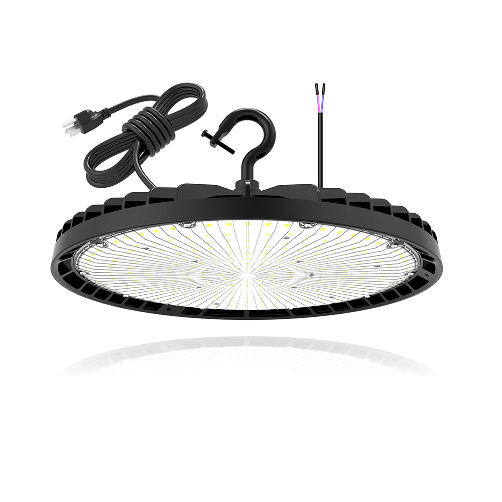 LED High Bay Light 150W, 22500 LM, 3CCT Tunable, 5' Cable With Plug,100-277V, UL&DLC Listed - LEDLIGHTING WHOLESALE