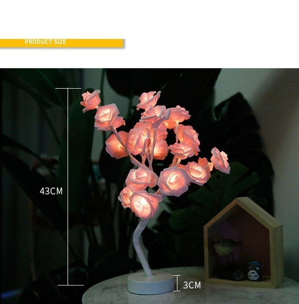 Rose Flower Tree LED Lamp - LEDLIGHTING WHOLESALE