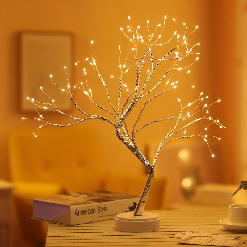 Tree Light Touch Switch Pearl Star Night Light - LEDLIGHTING WHOLESALE