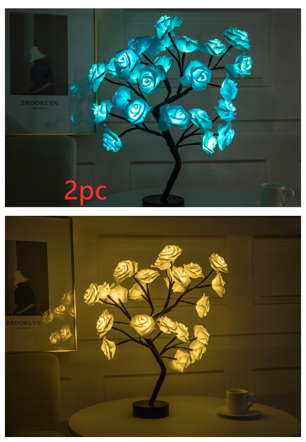 Rose Flower Tree LED Lamp - LEDLIGHTING WHOLESALE