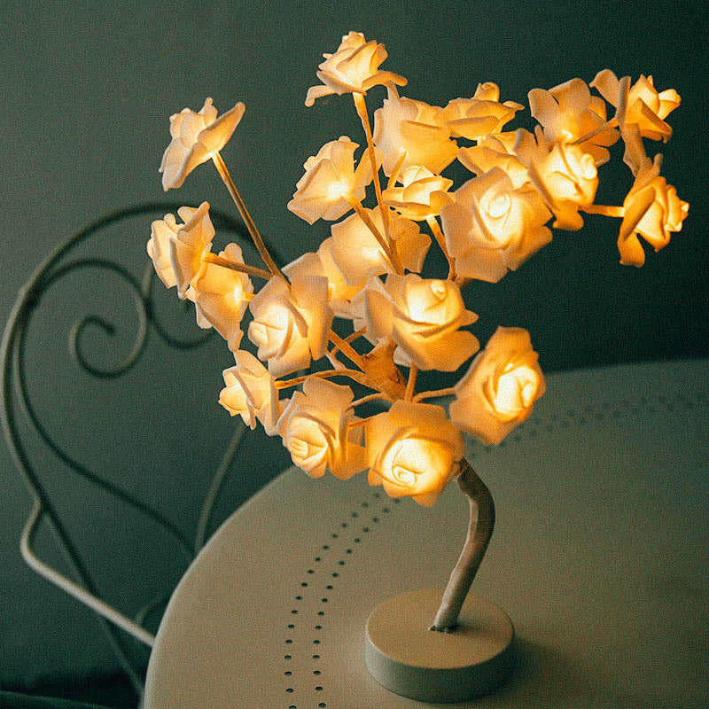 Rose Flower Tree LED Lamp - LEDLIGHTING WHOLESALE