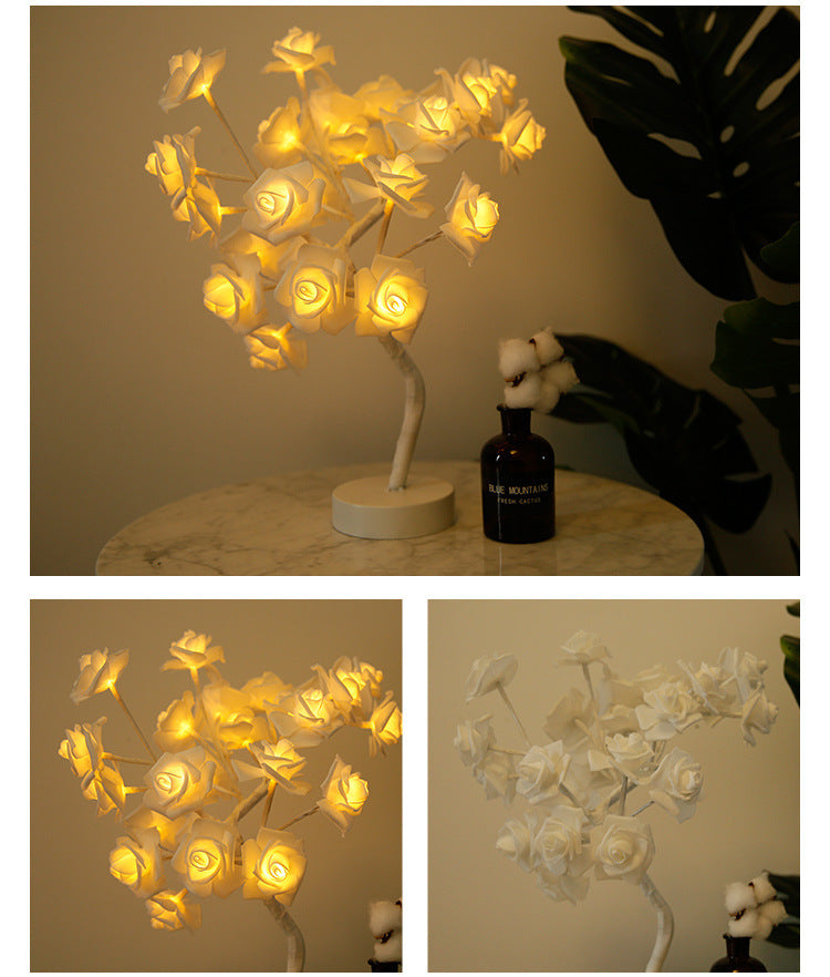 Rose Flower Tree LED Lamp - LEDLIGHTING WHOLESALE