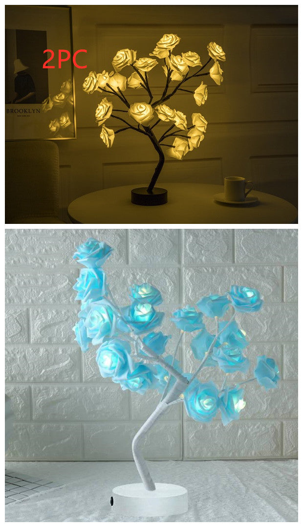 Rose Flower Tree LED Lamp - LEDLIGHTING WHOLESALE