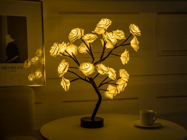 Rose Flower Tree LED Lamp - LEDLIGHTING WHOLESALE