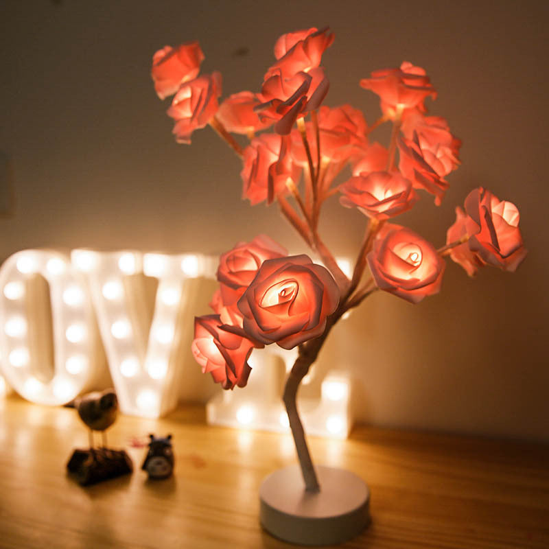 Rose Flower Tree LED Lamp - LEDLIGHTING WHOLESALE