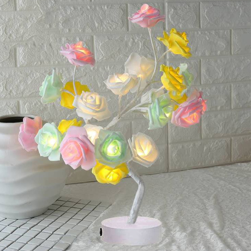 Rose Flower Tree LED Lamp - LEDLIGHTING WHOLESALE