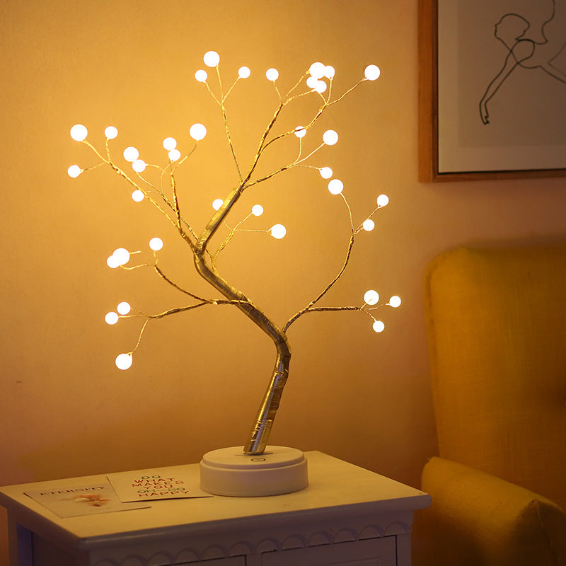 Tree Light Touch Switch Pearl Star Night Light - LEDLIGHTING WHOLESALE