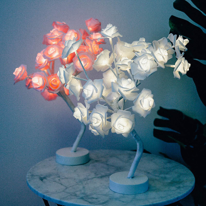 Rose Flower Tree LED Lamp - LEDLIGHTING WHOLESALE