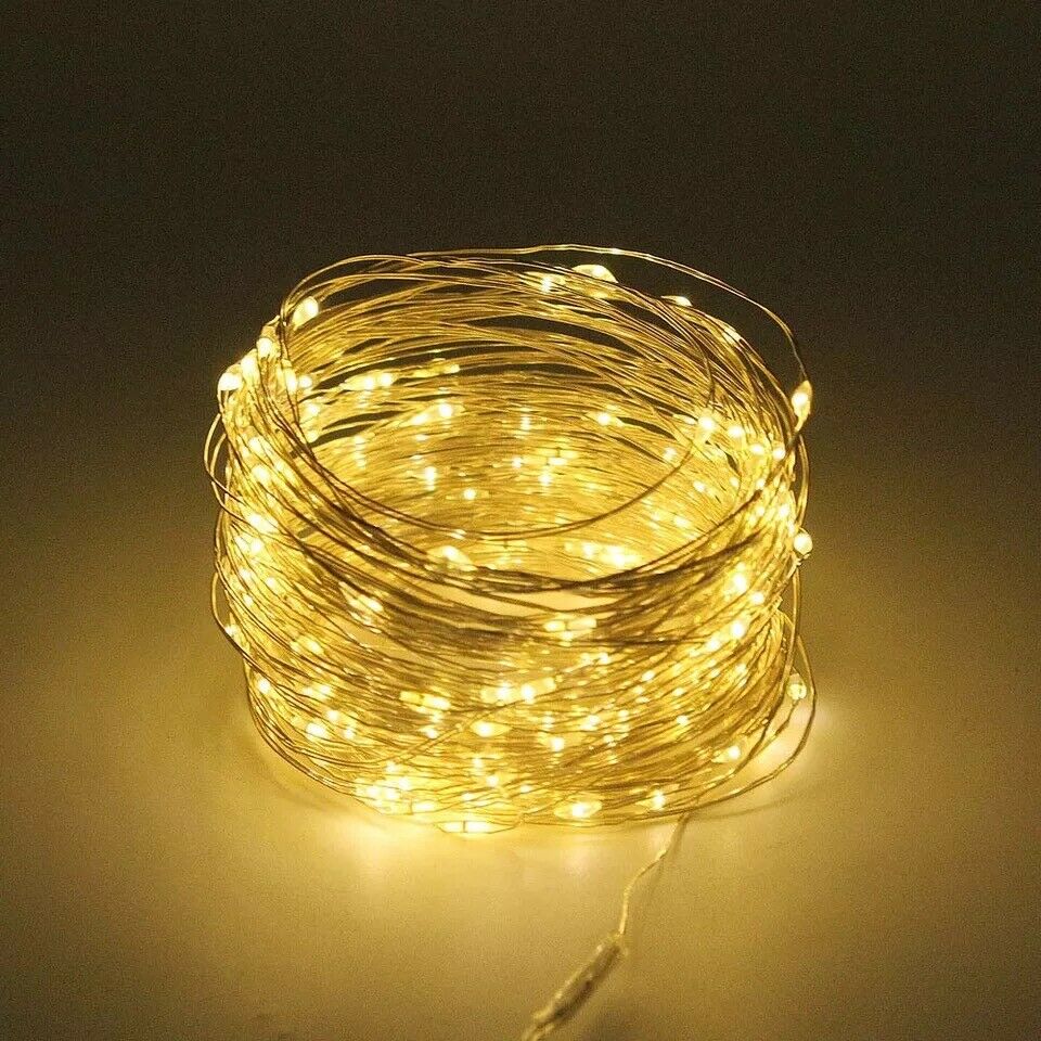 Outdoor LED Solar String Lights- Waterproof- Copper Wire Xmas Garden Party Decor - LEDLIGHTING WHOLESALE