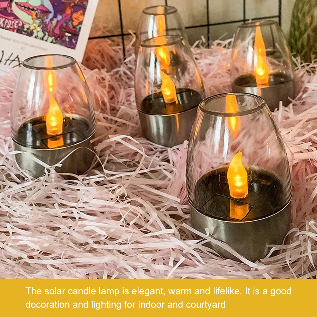 Solar LED Candle Light - LEDLIGHTING WHOLESALE