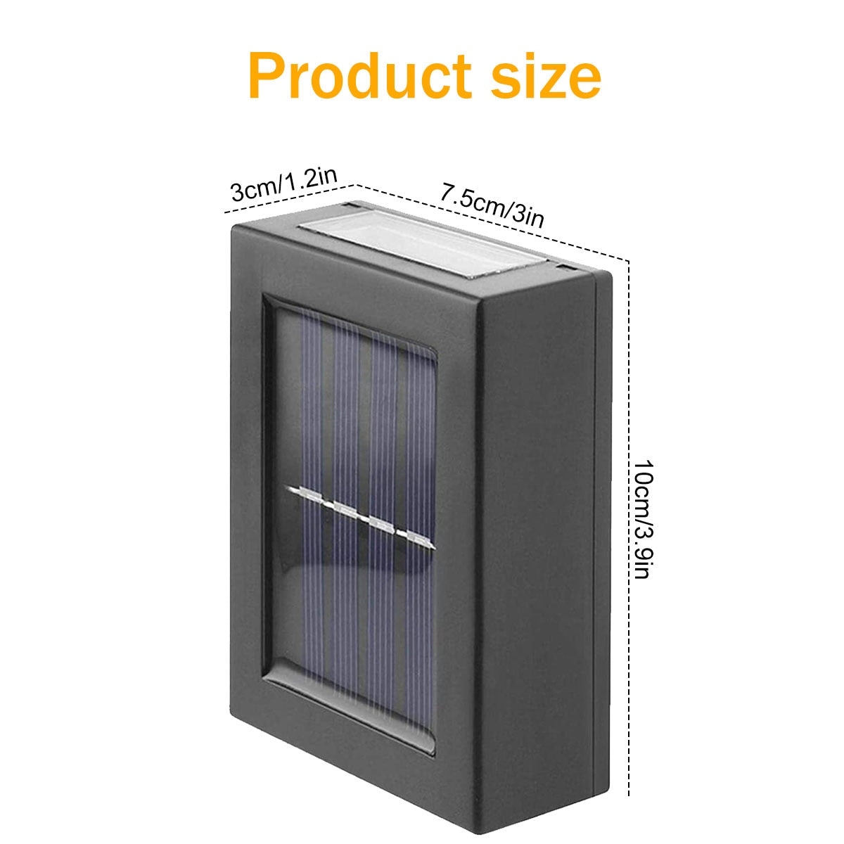 Solar LED Outdoor Lighting-Super Bright Waterproof Wall Lamp - LEDLIGHTING WHOLESALE