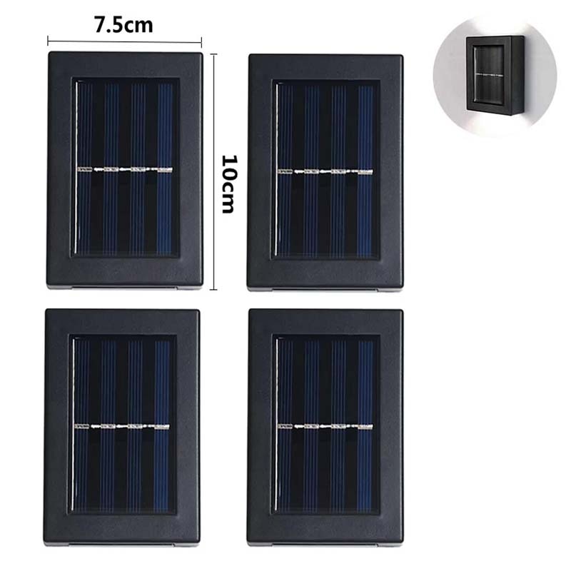 Solar LED Outdoor Lighting-Super Bright Waterproof Wall Lamp - LEDLIGHTING WHOLESALE