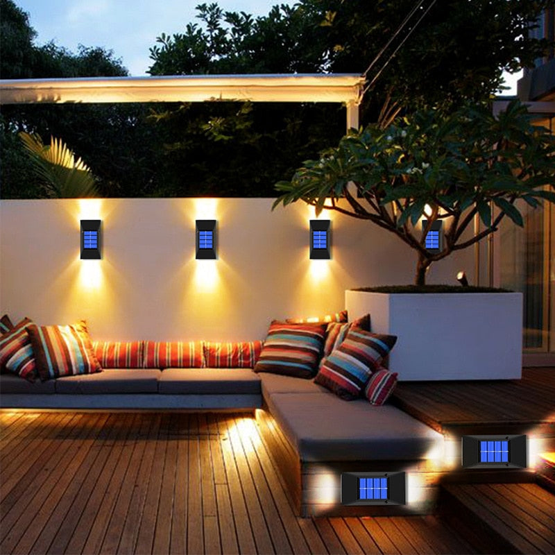 Solar LED Light For Garden Decor -Sconces Wall Lamps - LEDLIGHTING WHOLESALE