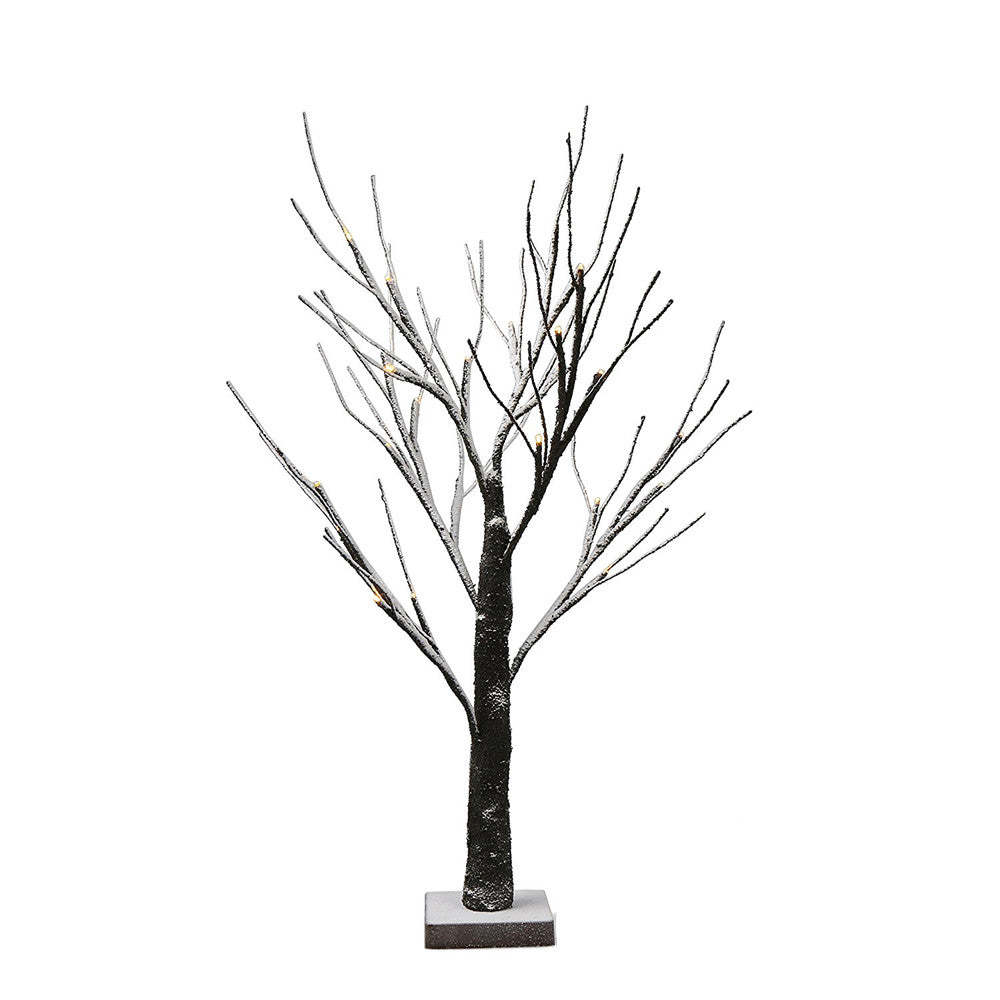 24LED Black Branch Imitation Snow Tree - LEDLIGHTING WHOLESALE