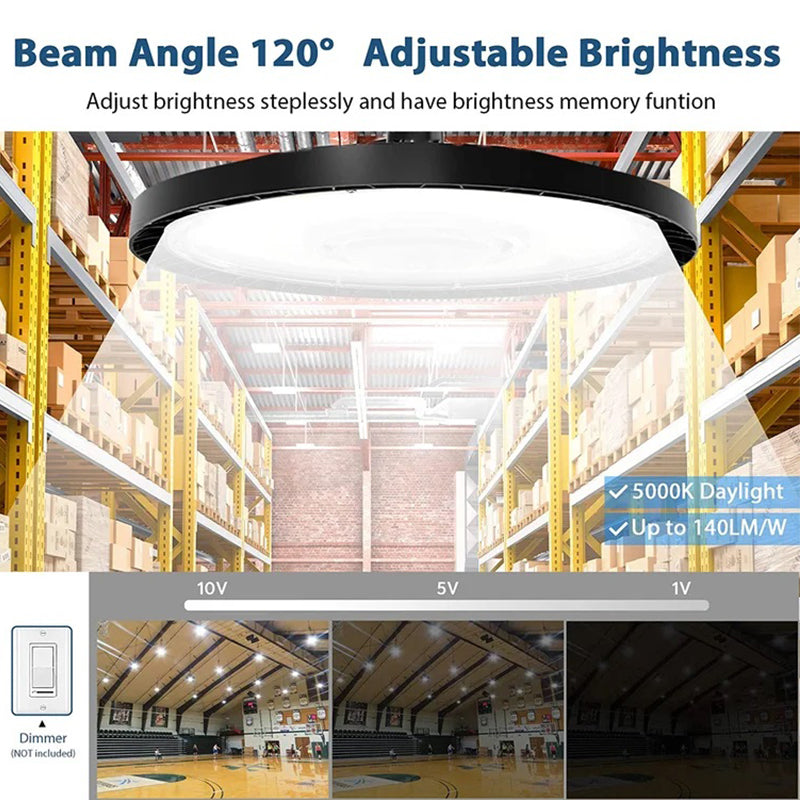 Ledlighting Wholesale 100W Gen2 LED High Bay Light-Warehouse Lighting-(DLC+UL) - LEDLIGHTING WHOLESALE