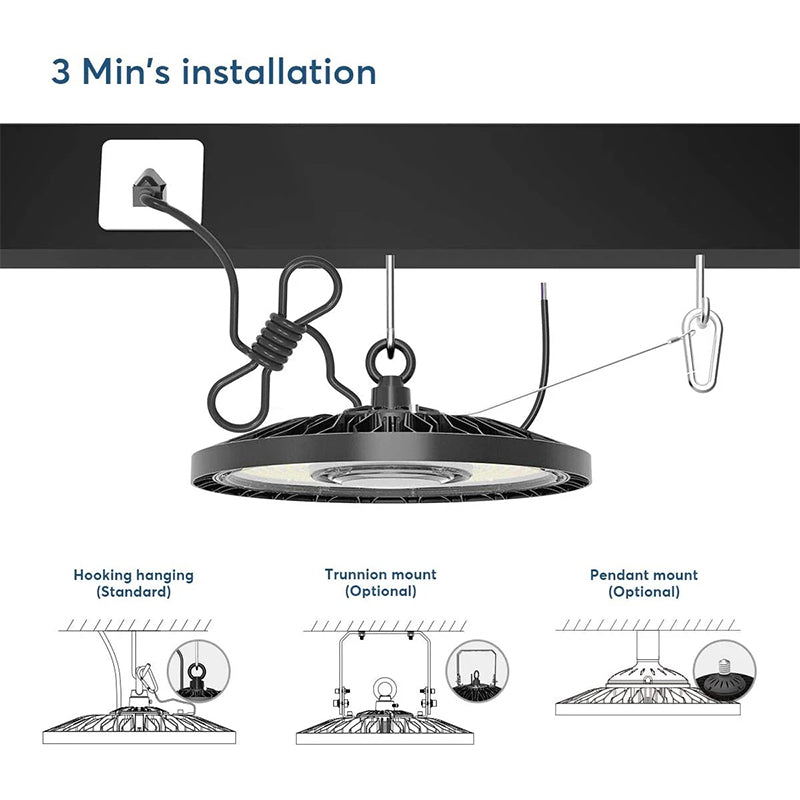 Ledlighting Wholesale 100W Gen2 LED High Bay Light-Warehouse Lighting-(DLC+UL) - LEDLIGHTING WHOLESALE